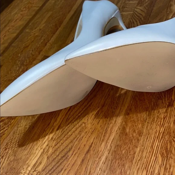 Sam Edelman White Pointed-Toe Heels - Picture 6 of 6